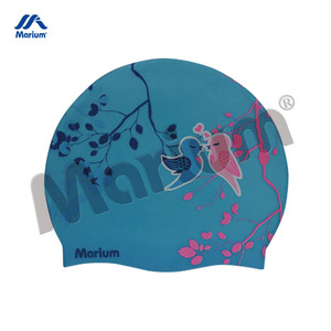 Popular Fully <b>Waterproof</b> <b>Silicone</b> Swimming Swim Cap For Keep Hair Dry - Product Image 3
