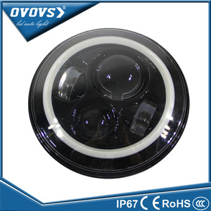 OVOVS gros salut/lo faisceau 7 pouce 20 w/40 w led wrangler phare pour j-eep - Product Image 5