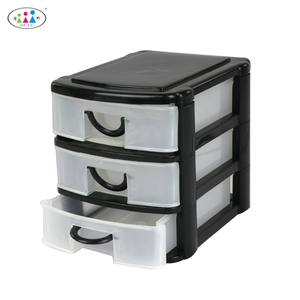 Colorida caja de plástico con seis divisiones - Product Image 1