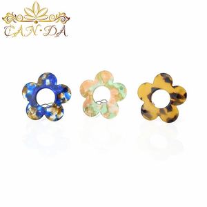 CANYUAN-Pinza para el pelo para mujer, accesorios para el cabello de flores coloridas - Product Image 1