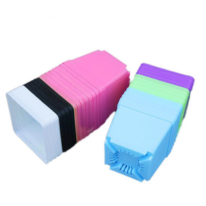 Maceta de plástico para jardín y oficina, maceta de plástico colorida personalizada para jardín y guardería - Product Image 2