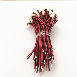 <span class=keywords><strong>2</strong></span> <span class=keywords><strong>3</strong></span> 4 5 Pin JST Female Plug terminal Housing konektor Listrik Wire Harness 1571 26AWG 105mm - Product Image 3