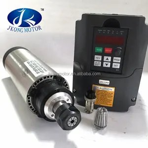 2.2 Kw water / air cooling cnc router spindle motor with high precision