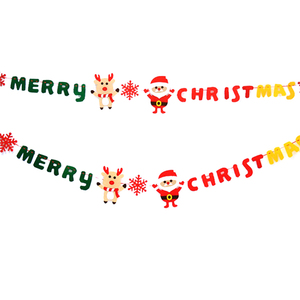 Forniture di <span class=keywords><strong>natale</strong></span> Commercio All'ingrosso Feltro Di <span class=keywords><strong>Natale</strong></span> Ghirlanda - Product Image 3