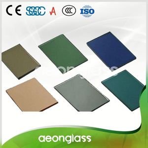 CE and ISO9001 price for <span class=keywords><strong>the</strong></span> building's colored glass Gray - Product Image 2