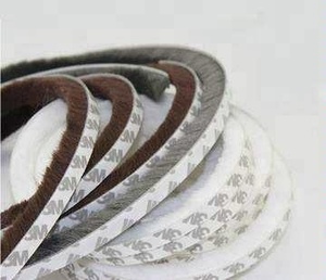 نافذة منزلقة الطقس موهير فرشاة فرشاة الصوف نافذة وباب ختم Pvc الصوف كومة 7*5 - Product Image 3