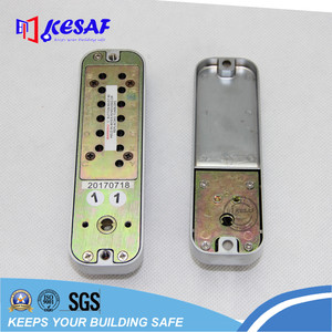 Cơ khí hình ống Pin Keyless mã kỹ thuật số push <span class=keywords><strong>button</strong></span> <span class=keywords><strong>Lock</strong></span> cho cửa - Product Image 2
