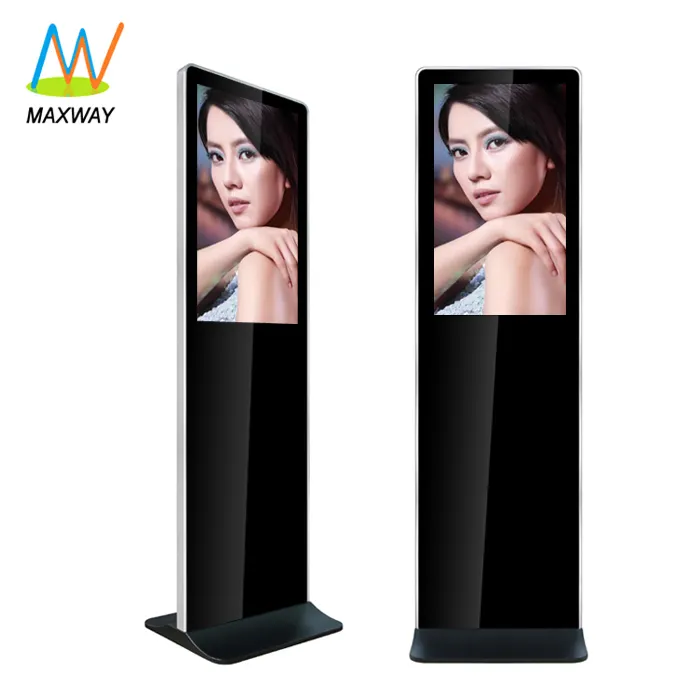32 Inch Verticale Touch Screen Kiosk Lcd Panel Monitor Reclame Display Floor Stand Tft