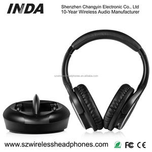 Casque sans fil confortable INDA avec connexion 3,5 mm, double/triple canal pour TV et utilisation multi-appareils YH998 - Product Image 3