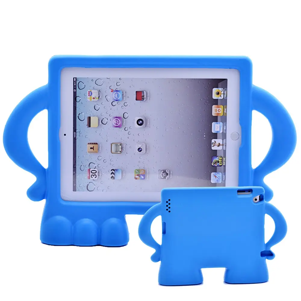 Lightweight Shockproof 9.7 inch tablet case for ipad 2 3 4 with handle shock-resistant tablet kids case for kids