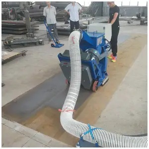 Hoge kwaliteit stofvrij stralen machine, oppervlak cleaning floor shot stofvrij stralen zand blaster machine