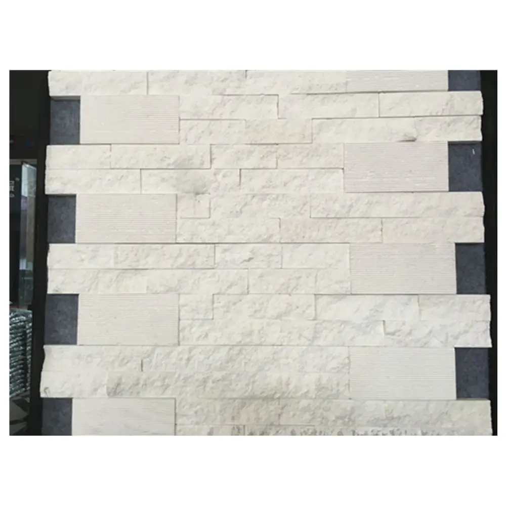 Chinese natural white slate stone tiles for walls