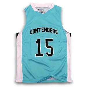 Cheap wholesale practice custom team name/logo mesh youth basketball jerseys