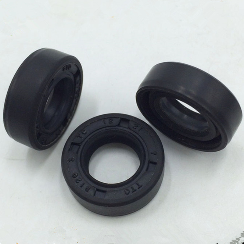 EAI 10mm X 22mm X 7mm FPM/FKM SC Lip W/Stainless Steel Spring. Comp. W