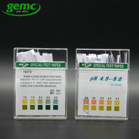 Bandelettes de test de pH urinaire, bandelettes de test de pH universelles, indicateur de pH