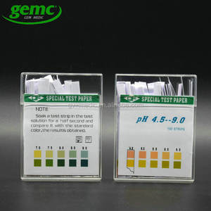 Bandelettes de test de <span class=keywords><strong>pH</strong></span> <span class=keywords><strong>urinaire</strong></span>, bandelettes de test de <span class=keywords><strong>pH</strong></span> universelles, indicateur de <span class=keywords><strong>pH</strong></span> - Product Image 4