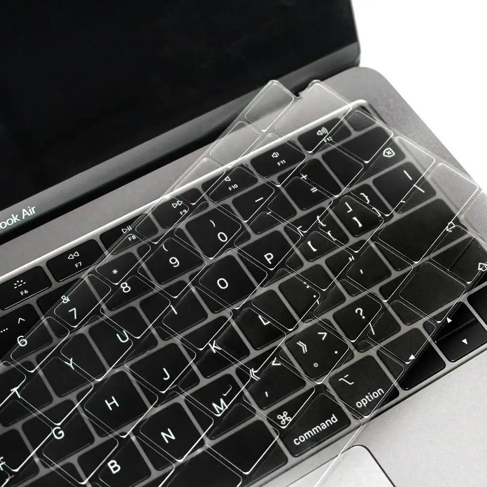 For Macbook Air 2018 Keyboard Cover, TPU Clear Keyboard Protective Skin For Newest MacBook Air 13 Inch, A1932