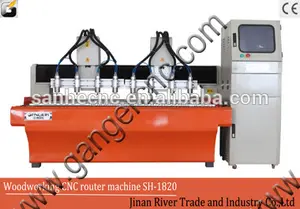 Cầu thang gỗ cnc router machinesh- 1820