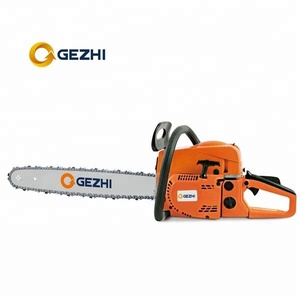 पोर्टेबल गैस 52cc हाथ में chainsaws चेन देखा गाइड बार 20 "उच्च गुणवत्ता कम कीमत चीन