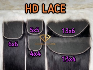 COMELYHAIRS Parrucca Frontale in Pizzo HD Swiss 13x4 13x6 con Chiusura Frontale in Pizzo HD - Product Image 4