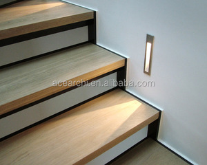การผลิตของจีนที่กำหนดเองbifurcatedตรงบันไดที่มีการออกแบบที่ทันสมัยไม้treads - Product Image 6