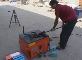 Máy Uốn Cốt Thép 1,7kw Thân Nhỏ RB25 Máy Uốn Cốt Thép Thanh 6-25Mm - Product Image 6