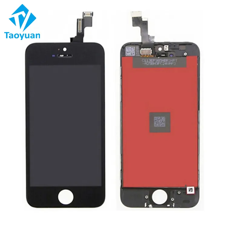 Free shipping mobile display for iphone 5 lcd digitizer assembly for iphone 5 lcd display