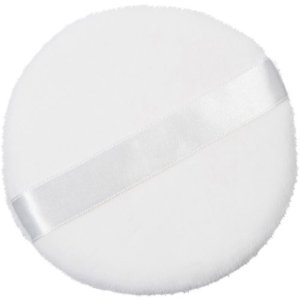 Belifa Marca Zink Color Redondo <span class=keywords><strong>Jumbo</strong></span> Velour <span class=keywords><strong>Polvo</strong></span> Puff W Cinta 4 "Diámetro - Product Image 1