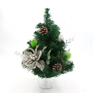 नई शैली गर्म बेचने 30cm मिनी सजाया नए साल क्रिसमस पेड़