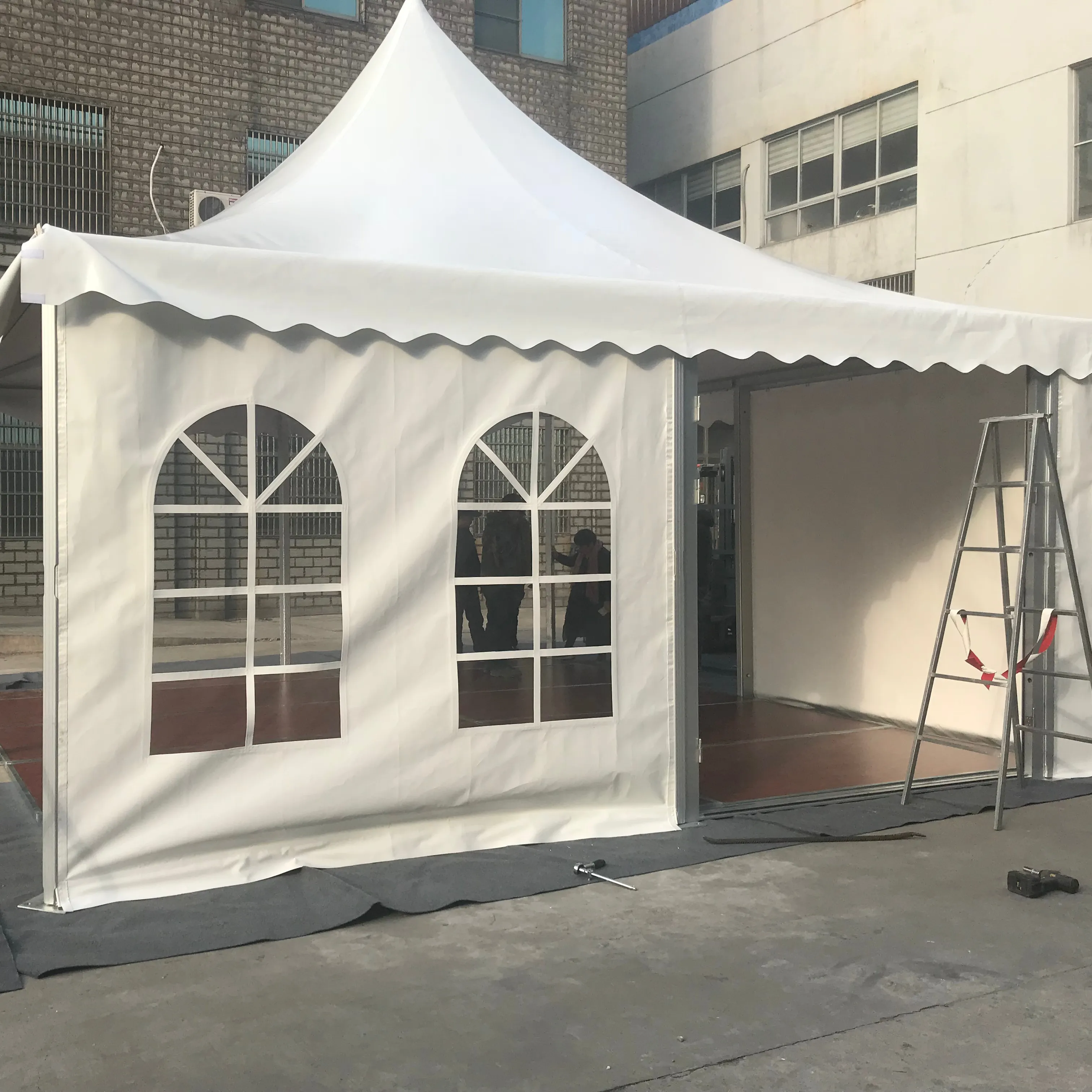 Aluminum Pagoda Tent с Window, Event Party, 10x10 м, Hot Sale