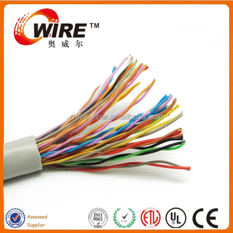 Haute Qualité Chat Cat3 CAT5 Cat6 UTP Lan Câble 25 paires 50 paires 100 paires de Chine
