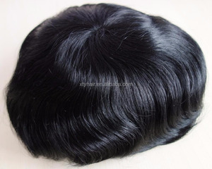 <span class=keywords><strong>Alibaba</strong></span> <span class=keywords><strong>Express</strong></span> Offre Spéciale pour un remplacement complet de cheveux à base de dentelle <span class=keywords><strong>suisse</strong></span>, fabriqué à partir de cheveux humains indiens, adapté aux hommes et aux femmes - Product Image 1