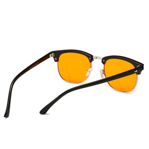 <span class=keywords><strong>Occhiali</strong></span> con <span class=keywords><strong>filtro</strong></span> anti <span class=keywords><strong>luce</strong></span> <span class=keywords><strong>blu</strong></span> al 100% in ambra arancione per giocatori e utenti di computer - Product Image 3