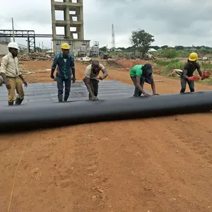 Forro para lagoa de gemembrana, forro de hdpe para água salgada, lagoa de plantação agrícola, barra rápida