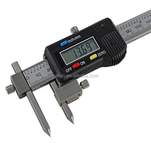Calibradores digitales con puntos cónicos, herramientas de medición de Micrómetro de calibre de acero inoxidable, 5-150MM - Product Image 2