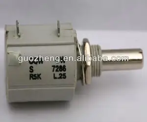 7286 Wirewound Potentiometer chính xác 220v Potentiometer phím điều khiển