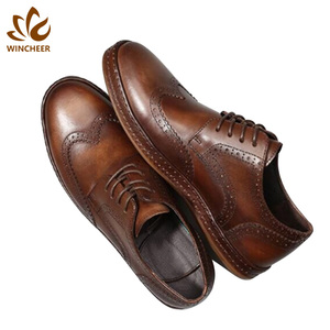 Chaussures en cuir véritable pour hommes, souliers de soirée, <span class=keywords><strong>Style</strong></span> <span class=keywords><strong>italien</strong></span>, vente directe, - Product Image 4