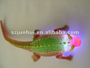 Lucertole di plastica Squishy animali imbalsamati giocattoli <span class=keywords><strong>Gag</strong></span> novità - Product Image 4