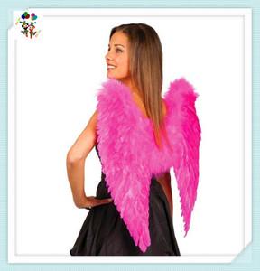 Puntelli per foto fatti a mano Costume da festa in maschera per adulti grandi <span class=keywords><strong>ali</strong></span> d'angelo in <span class=keywords><strong>piuma</strong></span> HPC-2376 - Product Image 3