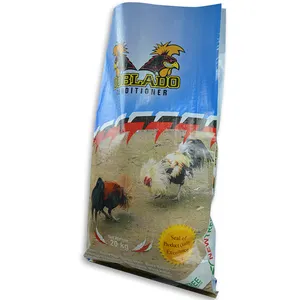 2022 nouveau Offre Spéciale 1kg 2kg 3kg farine de riz graine meilleures ventes volaille poulet bomp sac d'alimentation opp 20kg 50kg sac d'emballage d'aliments pour animaux