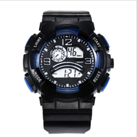 Reloj de Plástico a la Moda para Hombre Estilo G-Shock de Cuarzo para Deportes al Aire Libre Resistente al Agua Analógico y Digital OEM