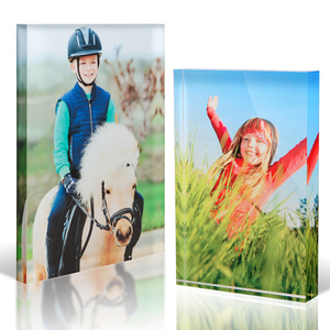Best Quality Cheapest Price 20mm clear <strong>Printed</strong> Acrylic Photo Frame <strong>Block</strong> - Product Image 5