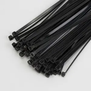 Factory Manufacturer 500pcs 12" Nylon Zip Ties Free Sample 100pcs Package 80lbs Test Cable Ties