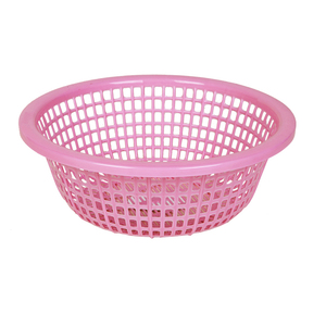 Kitchenware round plastic basket