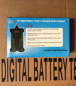 Hot <span class=keywords><strong>Sale</strong></span> 12V Smart Car LED Display Digital Battery <span class=keywords><strong>Tester</strong></span> Voltmeter <span class=keywords><strong>Alternator</strong></span> Analyzer Auto Motorcycle Diagnostic Repair Tools - Product Image 3