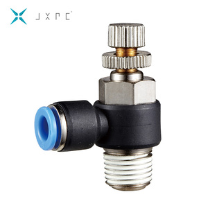 Quick push fit raccords air <span class=keywords><strong>gaz</strong></span> d'échappement des <span class=keywords><strong>gaz</strong></span> de contrôle de vitesse <span class=keywords><strong>rapide</strong></span> valve connecteurs - Product Image 1