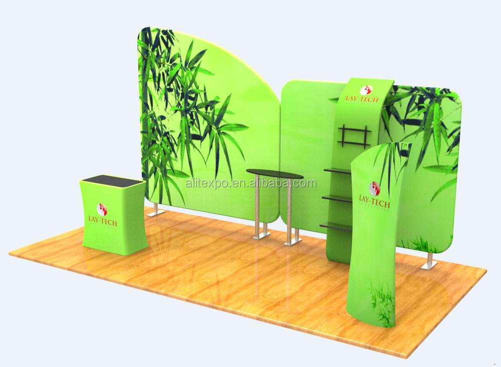 Hot vente stand d'exposition stand 3d modèles avec de haute qualité