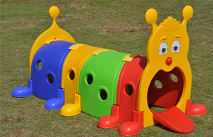 Vente flash ! <span class=keywords><strong>Tunnel</strong></span> pour enfants adorable en forme de ver, tunnels en plastique pour enfants, <span class=keywords><strong>tunnel</strong></span> de jeu pour enfants QX-160D - Product Image 4