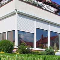 Rejas de Seguridad Decorativas, Persianas Enrollables de Acero para Ventanas