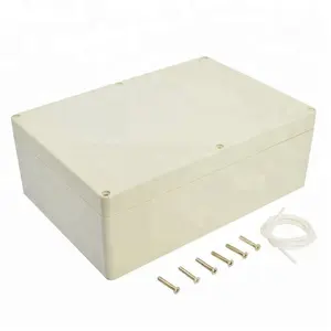 Impermeable a prueba de polvo IP65 de plástico ABS caja de empalme eléctrico Universal proyecto recinto 263x182x95mm